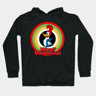 Woody Woodpecker Circle Style Hoodie